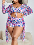 Biquíni + Saída De Praia Feminina - Magiara. Plus Size