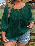 Blusa Feminina com laço na gola. Plus Size - Mirna