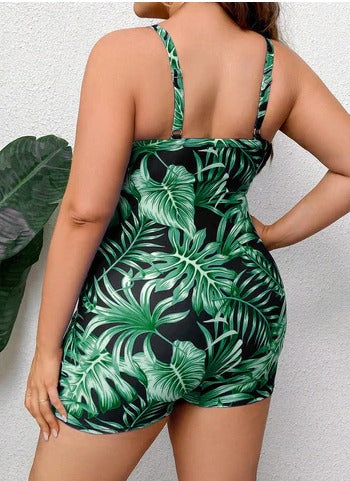 Maiô Feminino Tipo Macaquinha - Adella. Plus Size