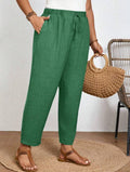 Calças Feminina com Cintura Elástica. Plus Size - Monique