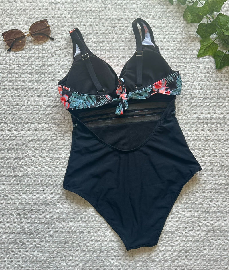 Maiô feminino com controle de barriga e costas nuas - Aniuska