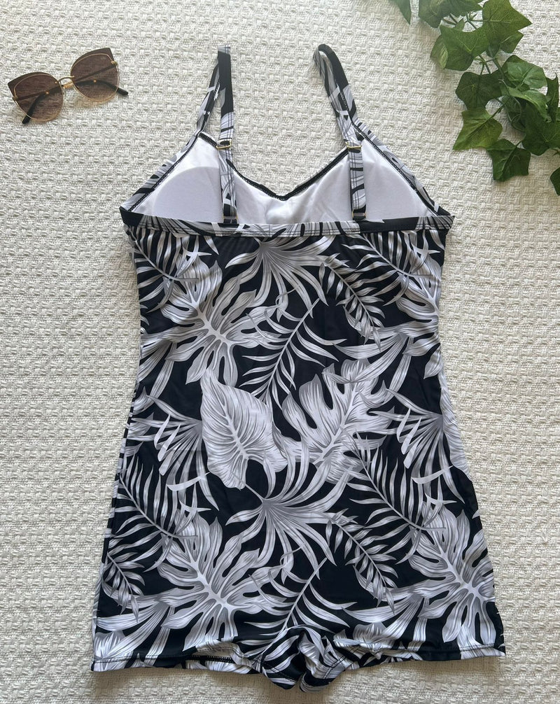 Maiô feminino Estilo Macaquinho - Jania. Plus Size