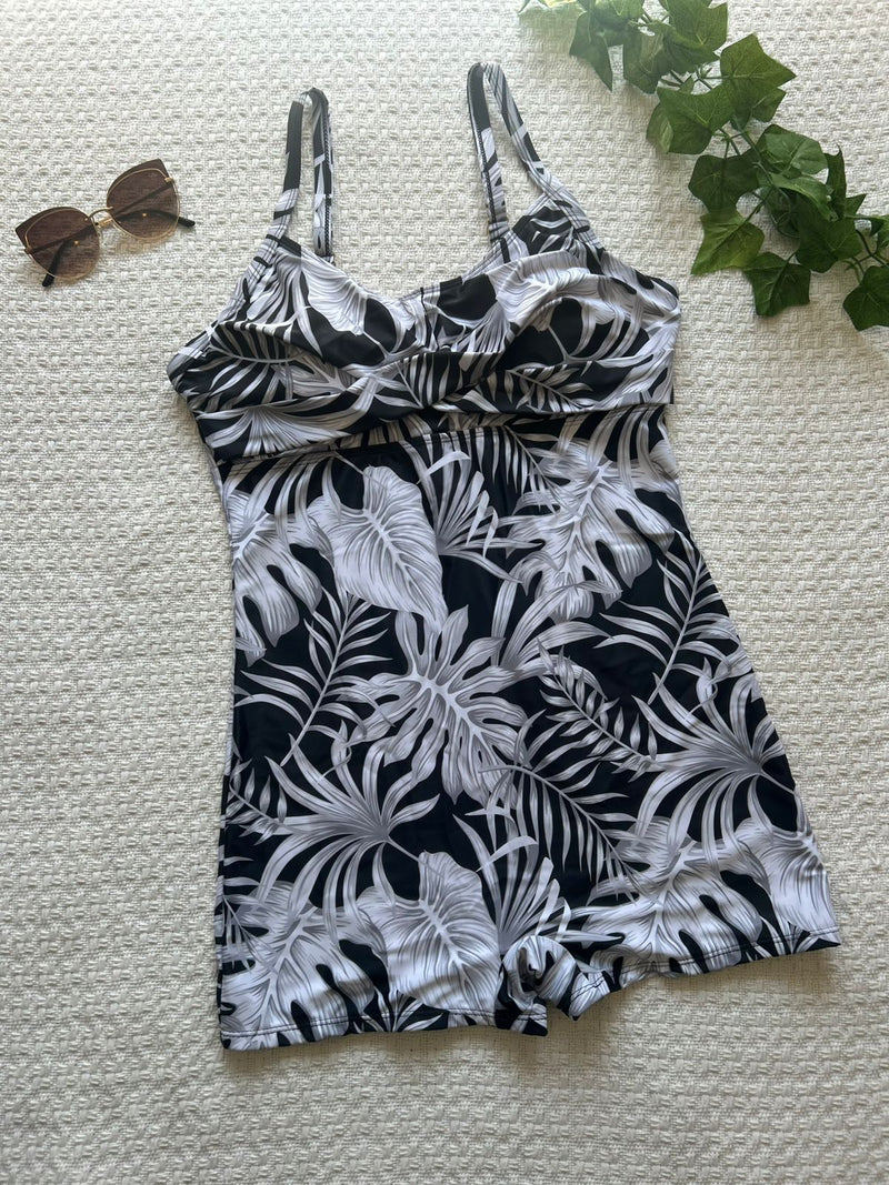 Maiô feminino Estilo Macaquinho - Jania. Plus Size