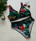 Biquini Femininocom Acabamento Listrado. Plus Size - Julia