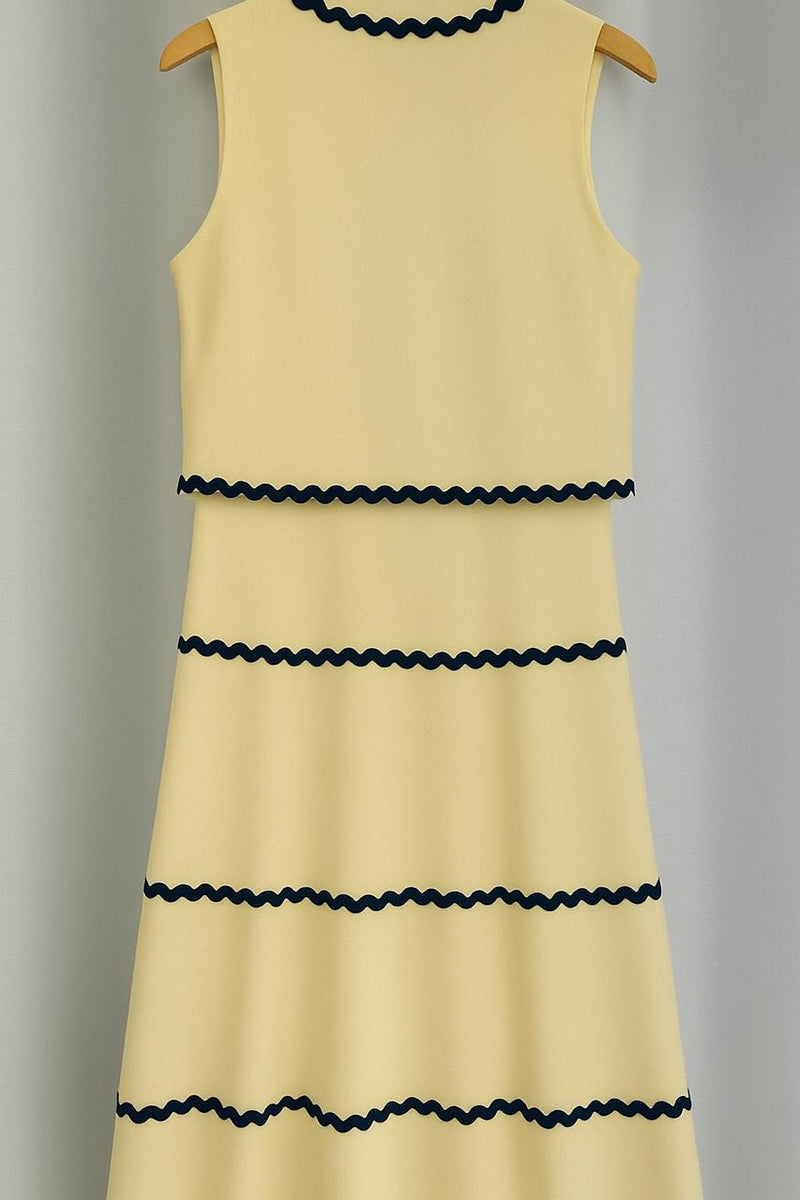 Conjunto feminino com laço Frontal - Leslie