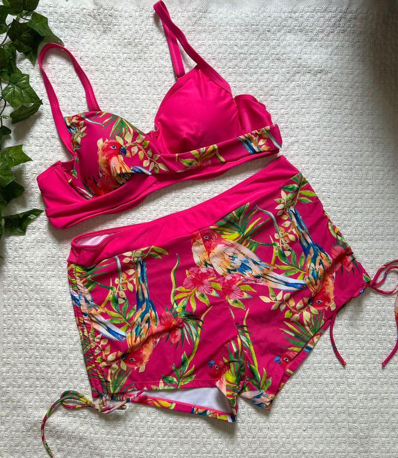 Tankini Feminino Com Cordão Lateral - Ly. Plus Size