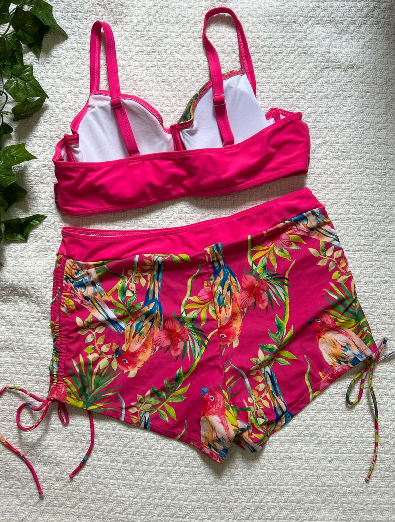 Tankini Feminino Com Cordão Lateral - Ly. Plus Size