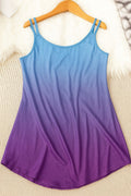 Regata Feminina Solta, Colorida Degradê - Giselle. Plus Size
