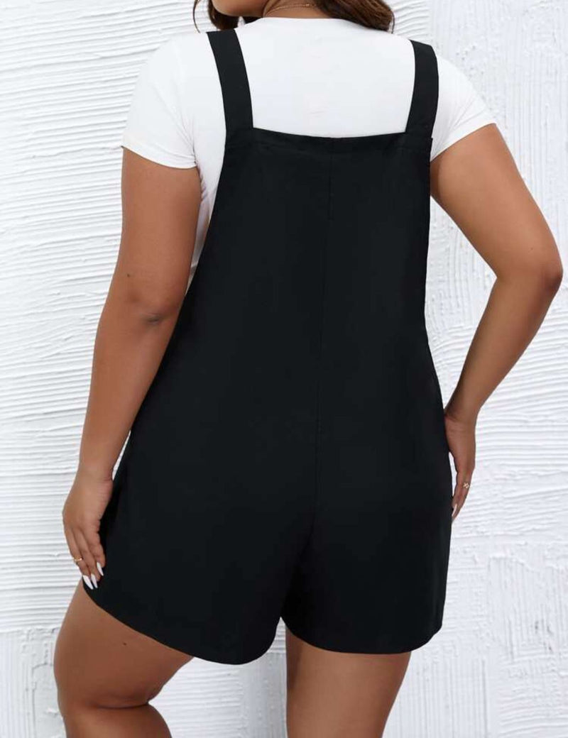 Macacão Feminino casual. Plus Size - Adriele