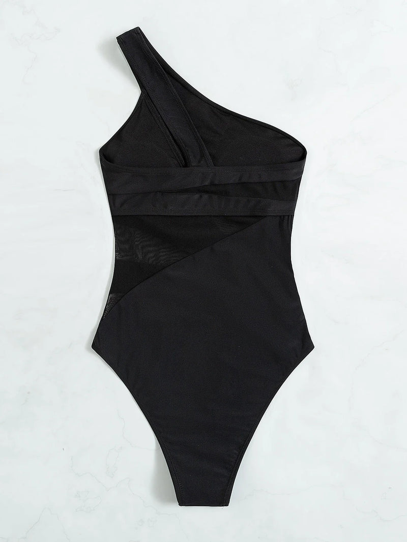 Maiô Feminino detalhe Transparente - Antonelli