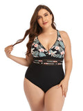 Maiô Feminino Floral - Tiziana. Plus Size
