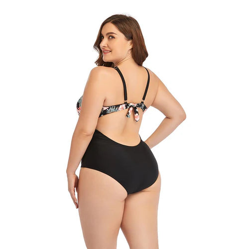 Maiô Feminino Floral - Tiziana. Plus Size