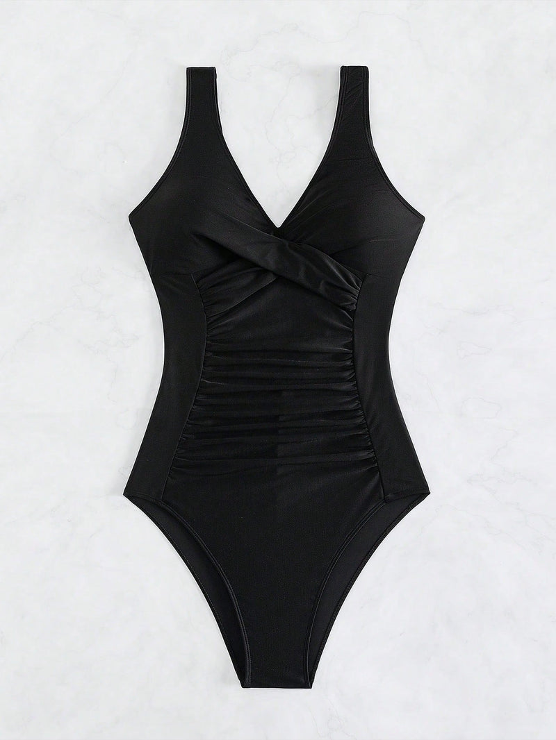Maiô Feminino Modelador Decote V Costas Nuas Juliete