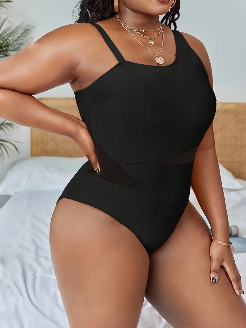 Maiô Feminino sem armação Gola Assimétrica - Alanis. Plus Size