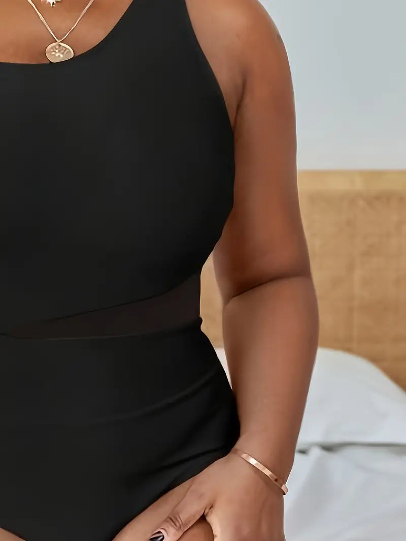Maiô Feminino sem armação Gola Assimétrica - Alanis. Plus Size