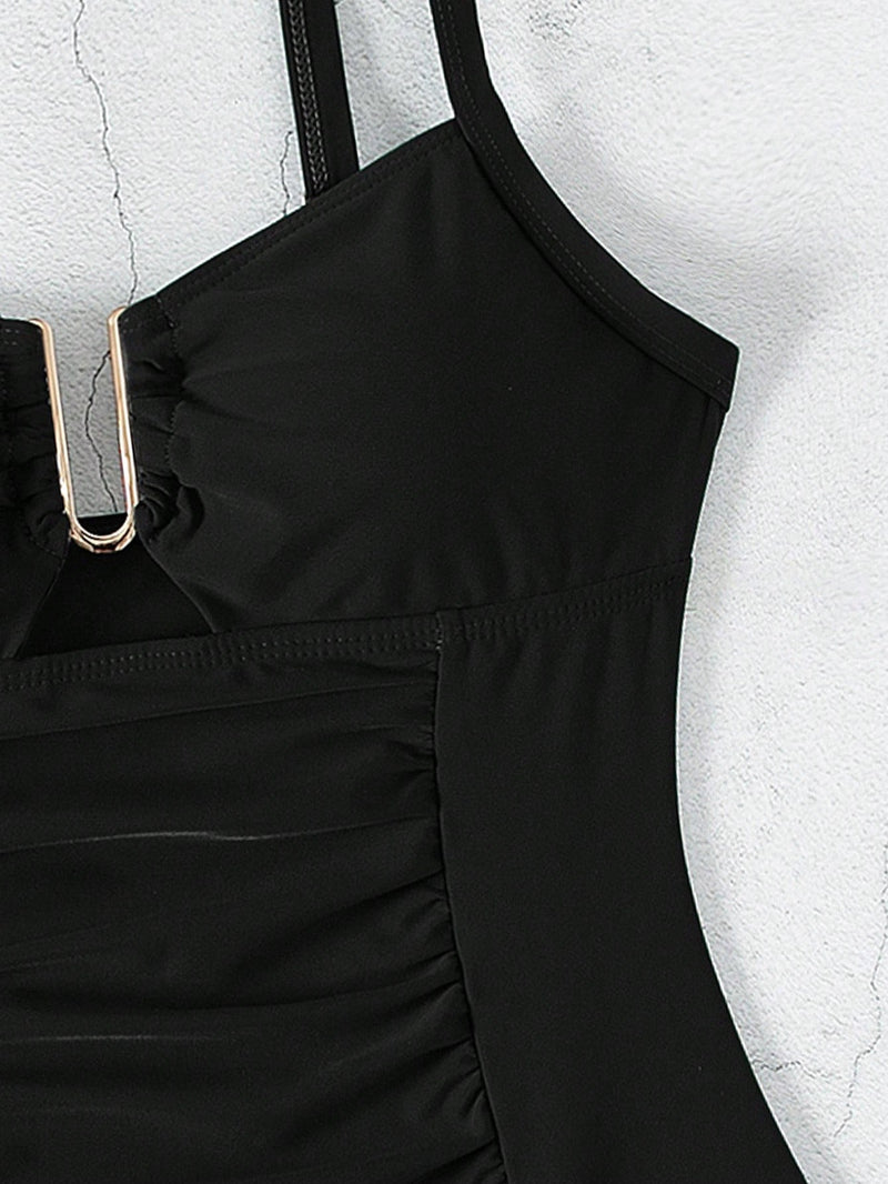 Maiô feminino  Decoração Metálica - Lyla
