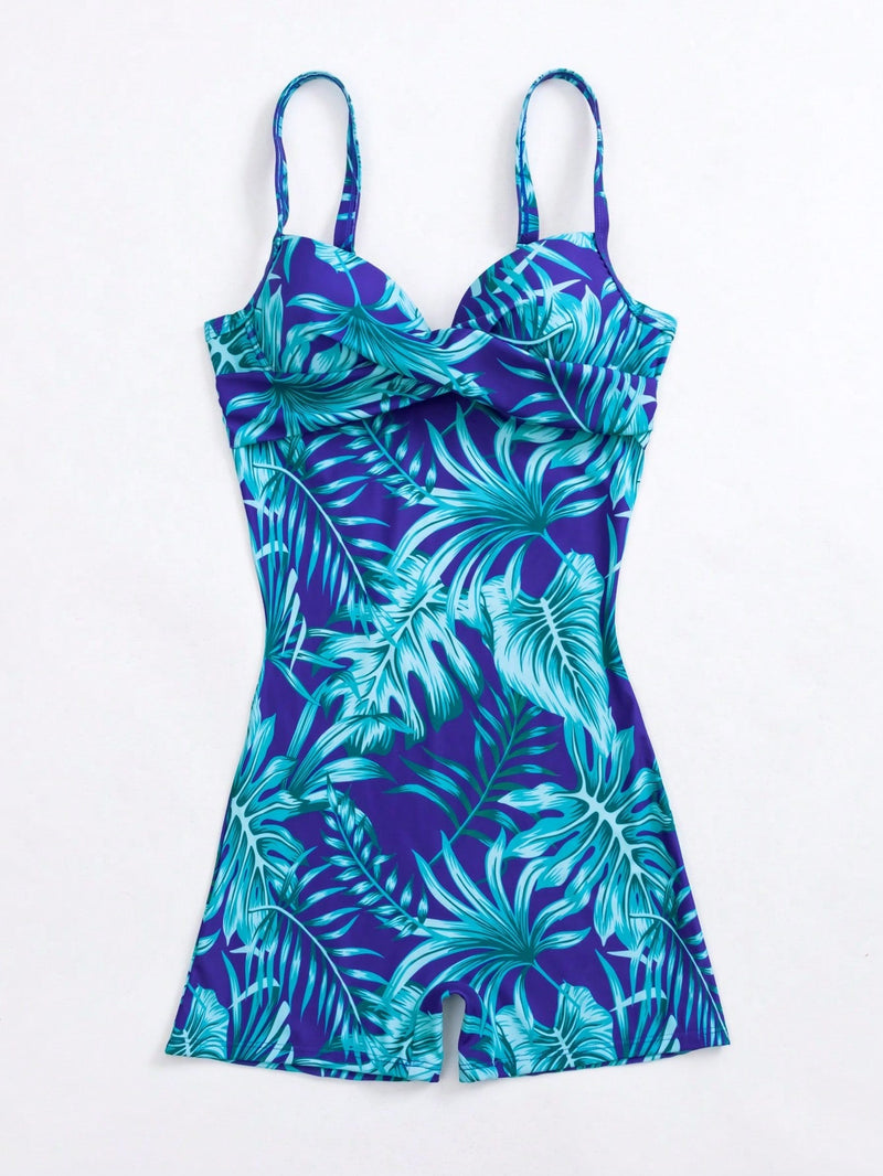 Maiô Feminino Estampado Tipo Short - Leia