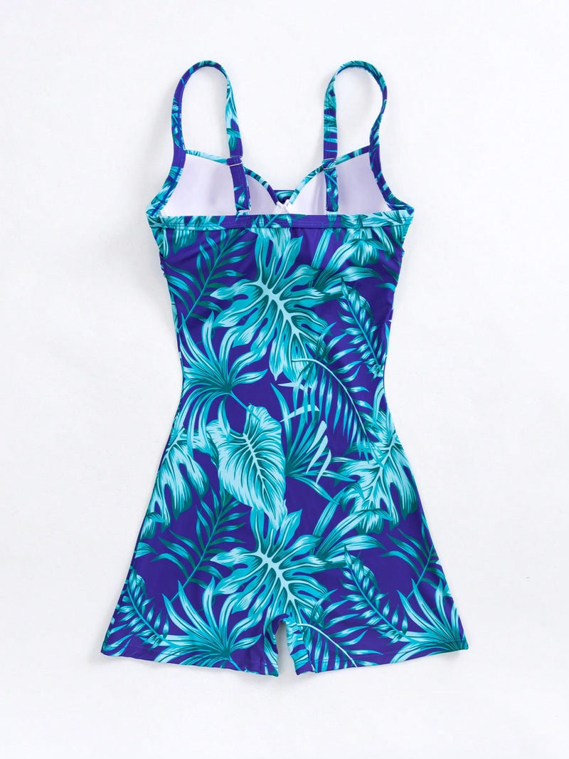 Maiô Feminino Estampado Tipo Short - Leia