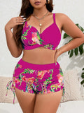 Tankini Feminino Com Cordão Lateral - Ly. Plus Size