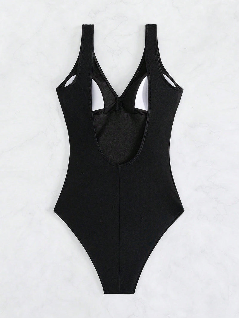 Maiô Feminino Modelador Decote V Costas Nuas Juliete