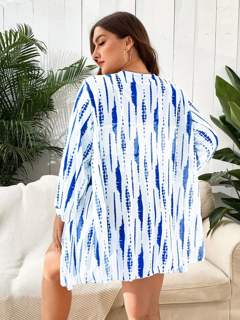 Biquíni + Quimono Feminino - Nicolle. Plus Size